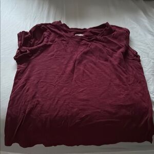 Old Navy Red Sleeveless Relaxed T-Shirt